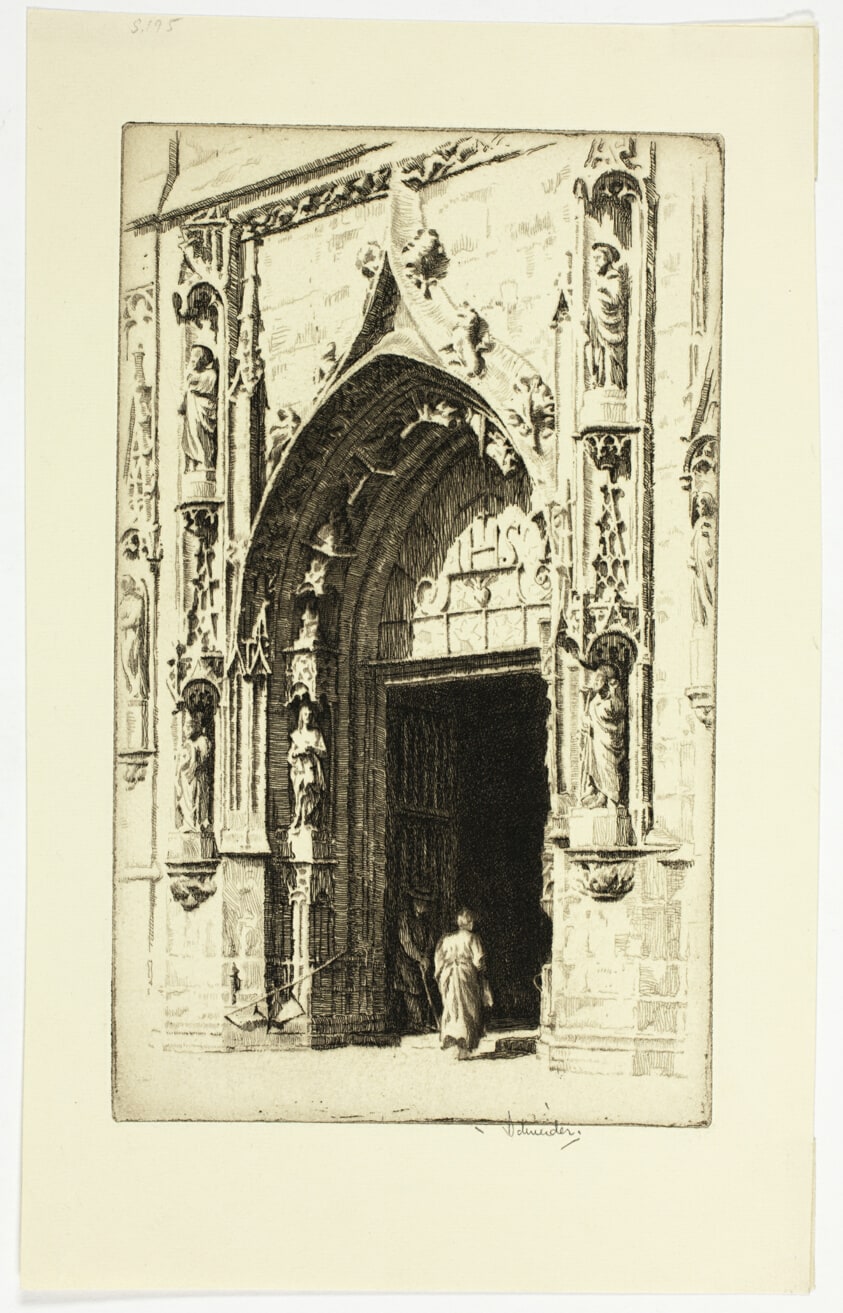 Portal, Church of St. Nicolas des Champs, Paris