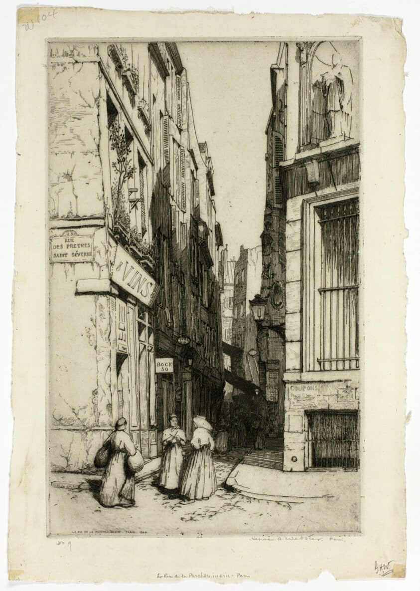 La Rue de la Parcheminerie, Paris