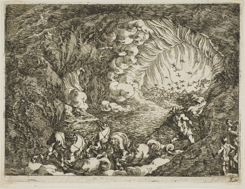 Apocalyptic Vision with Sea Gods