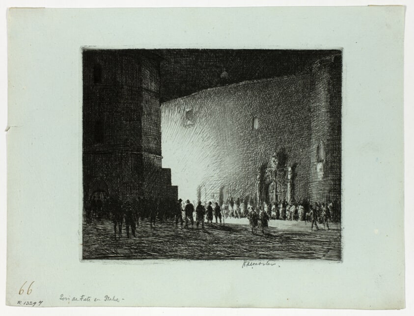 Soir de Fête en Italie
