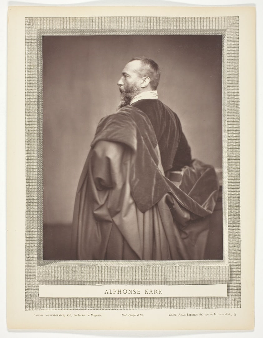 Jean-Baptiste Alphonse Karr (French critic, journalist, and novelist, 1808-1890)
