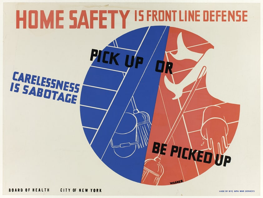 Home Safety is Front Line Defense - Pick Up or Be Picked Up
