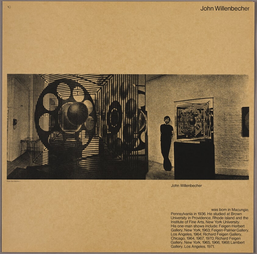 John Willenbecher, from On the Bowery