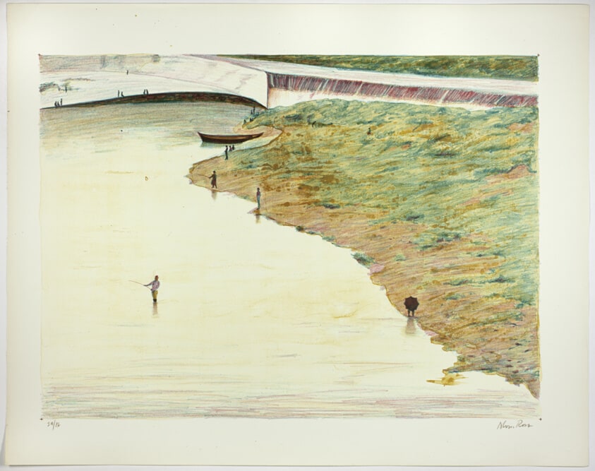 Fishing on the Arno
