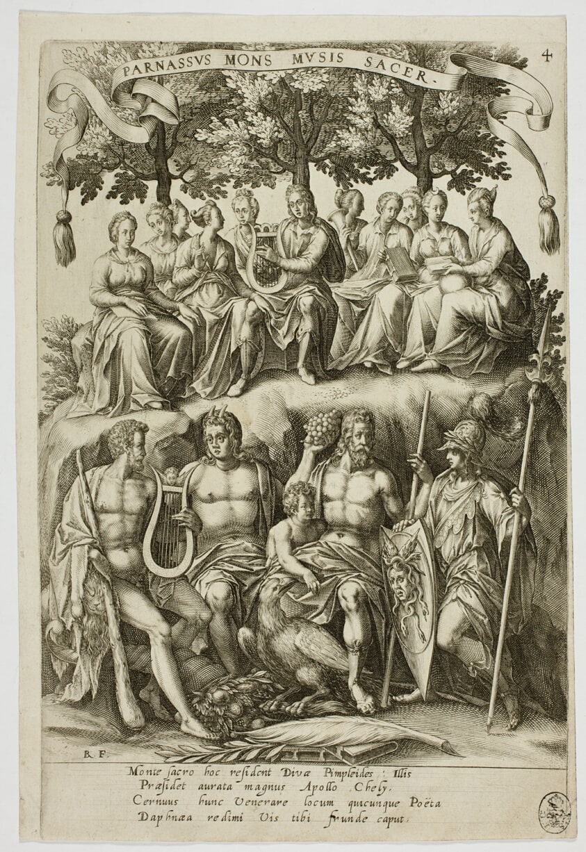 Parnassus, plate 4 from Parnassus Biceps