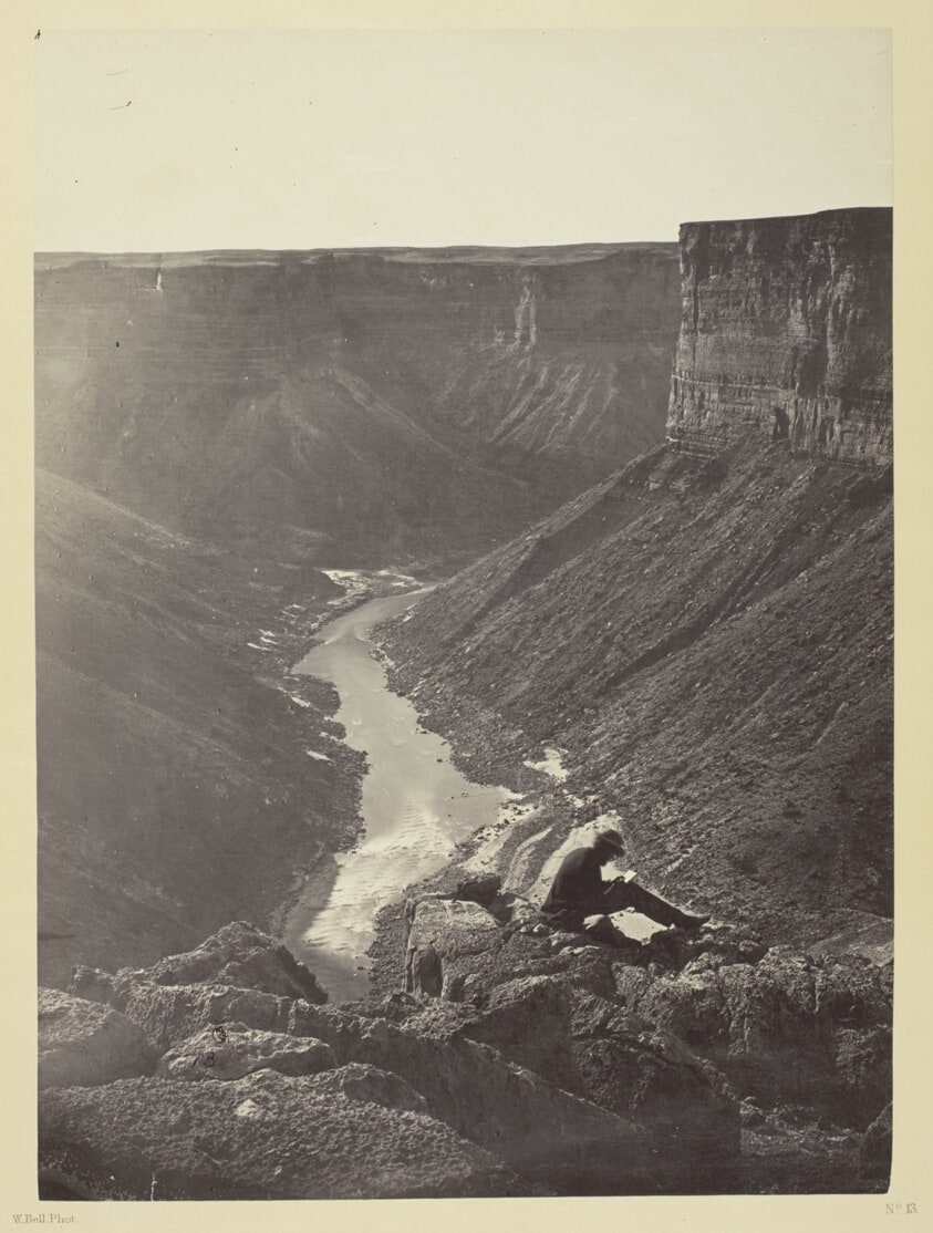 Grand Cañon of the Colorado River, Mouth of Kanab Wash, Looking West