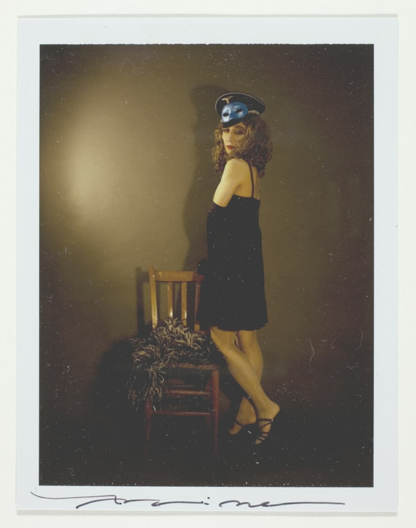 M Wearing a Military Cap 2