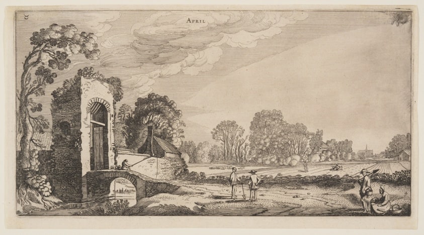 April, from The Twelve Months of the Year