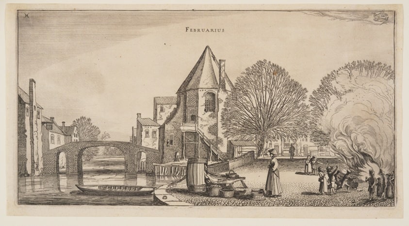 February, from The Twelve Months of the Year