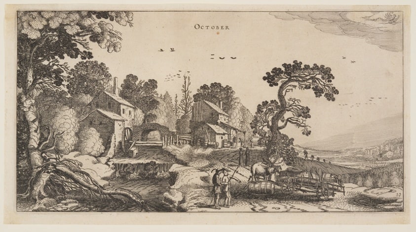 October, from The Twelve Months of the Year