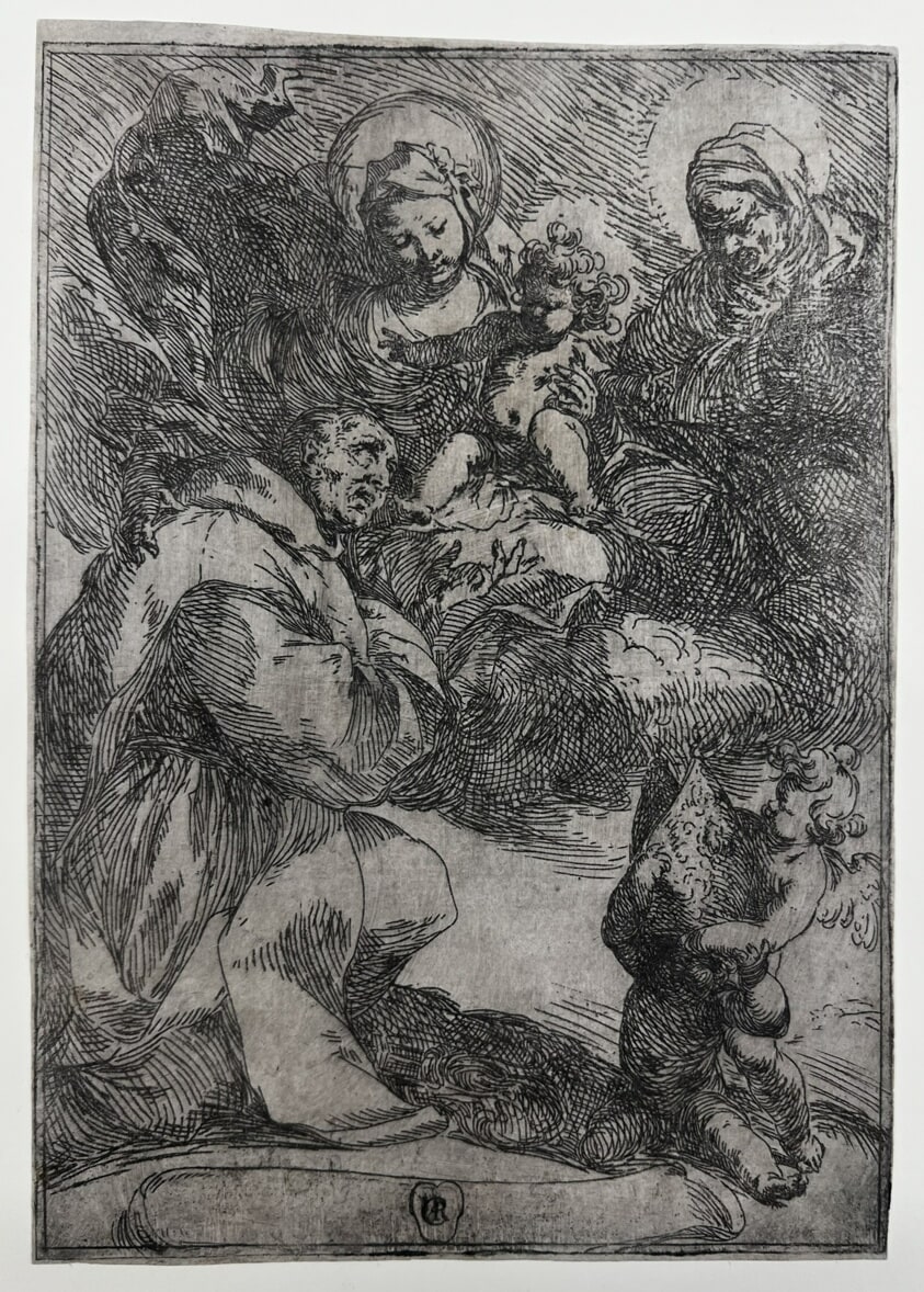 Virgin and Child with Saint Bernard