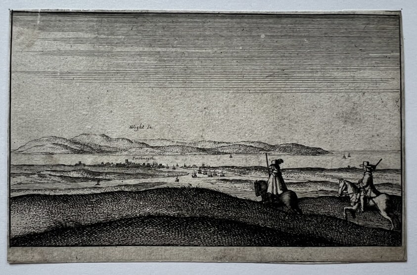 Portsmouth and the Isle of Wight, from Prospectus aliquot locorum...