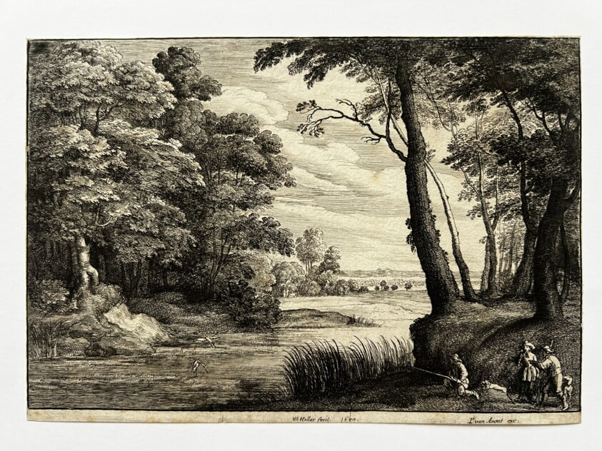 Heron Shooting, from Landscapes after Jacques d'Arthois