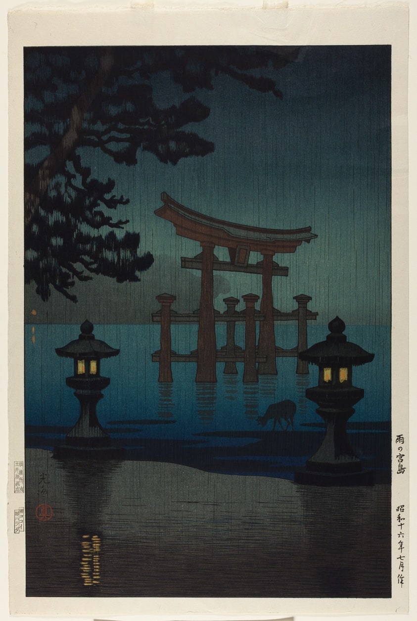 Miyajima in the Rain