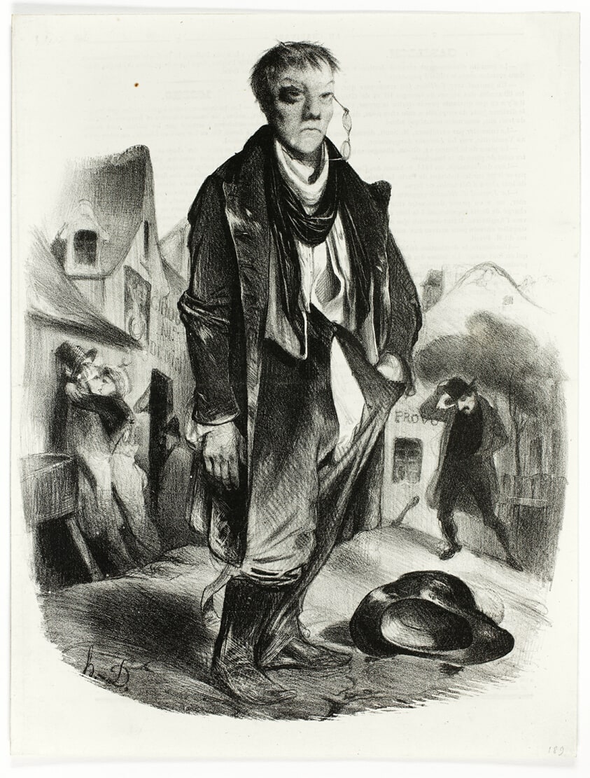 The Drunkard, from Le Charivari