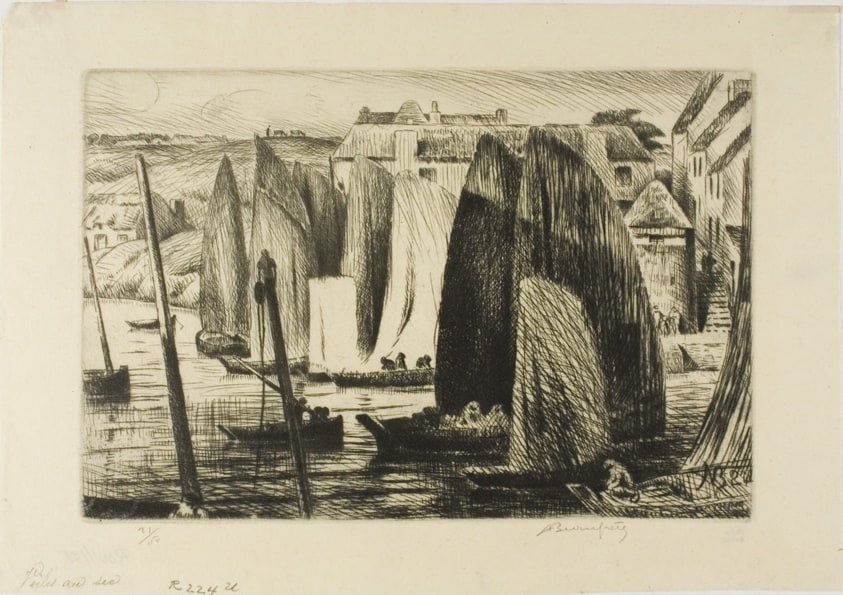 Sails Set Out to Dry