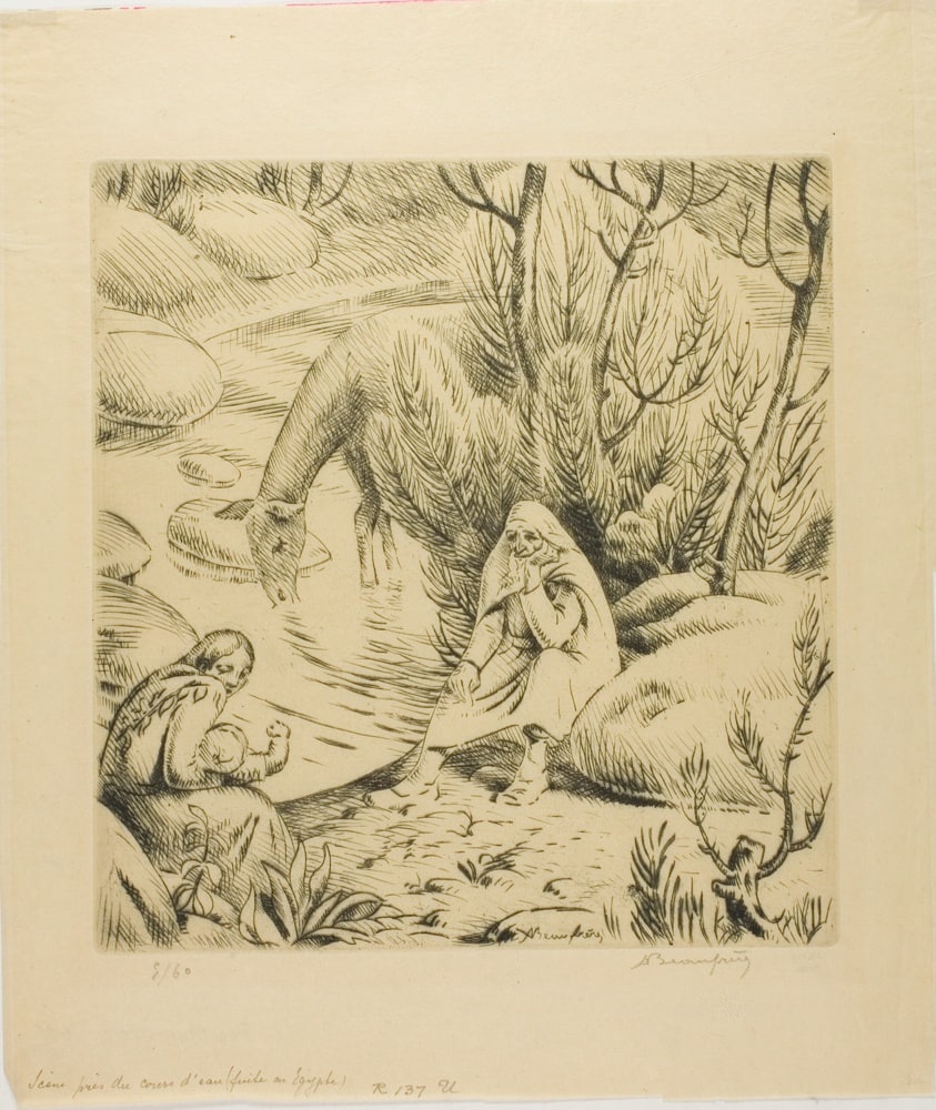 Scene Near the River (Flight into Egypt)