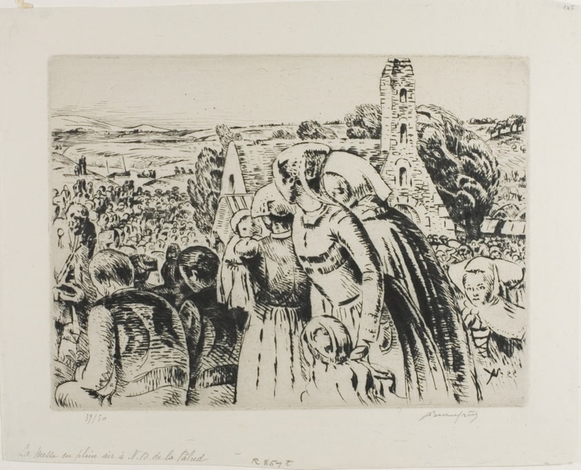 The Outdoor Mass at St. Anne-la-Palud