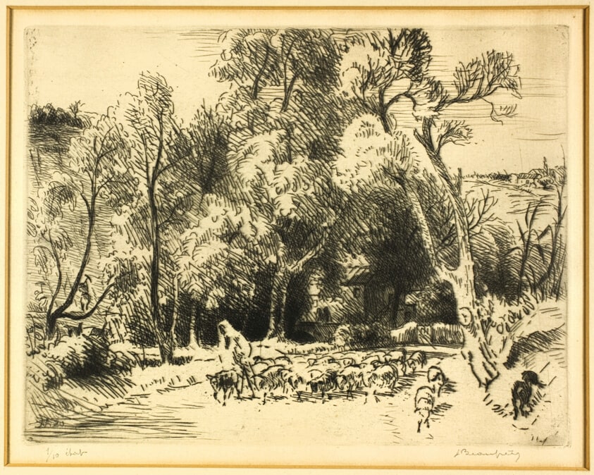 Road with Sheep