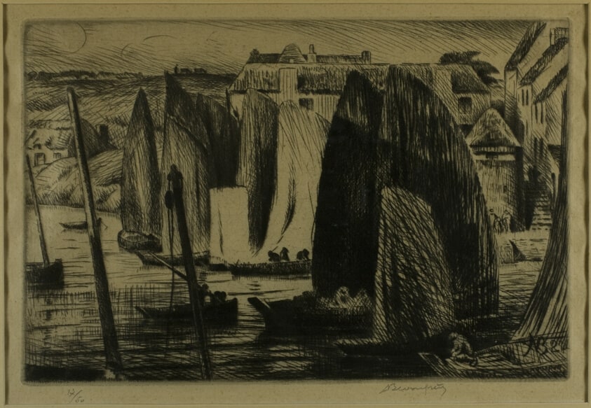 Sails Set Out to Dry