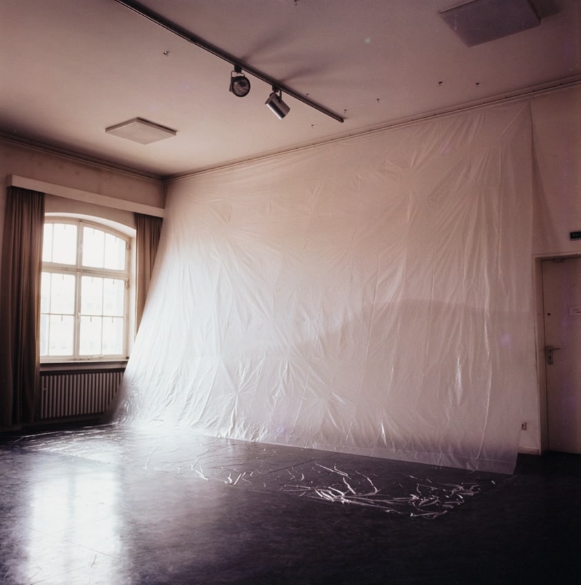 (Oil on paper) Installation