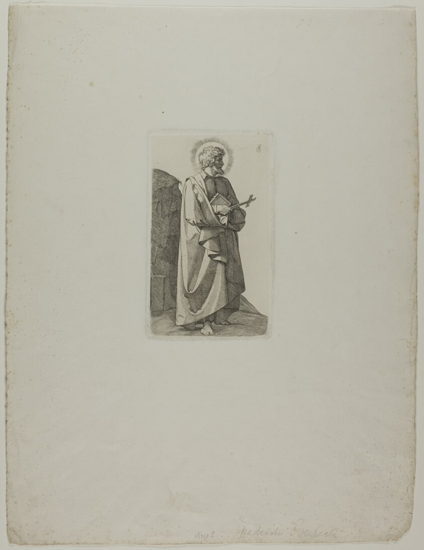 Saint Philip Neri with Cross and Book
