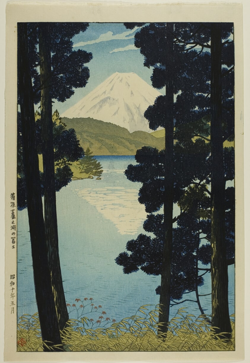 Mt. Fuji from Lake Ashinoko