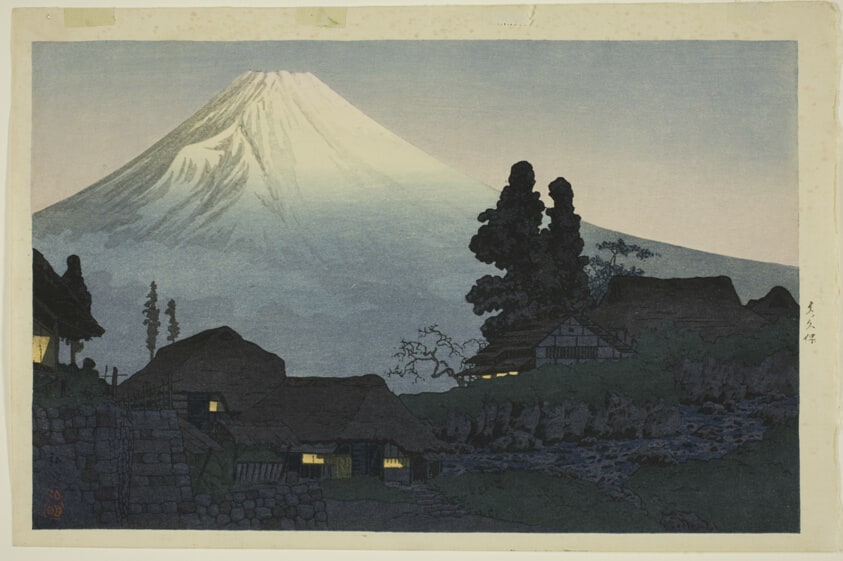 Mount Fuji from Mizukubo