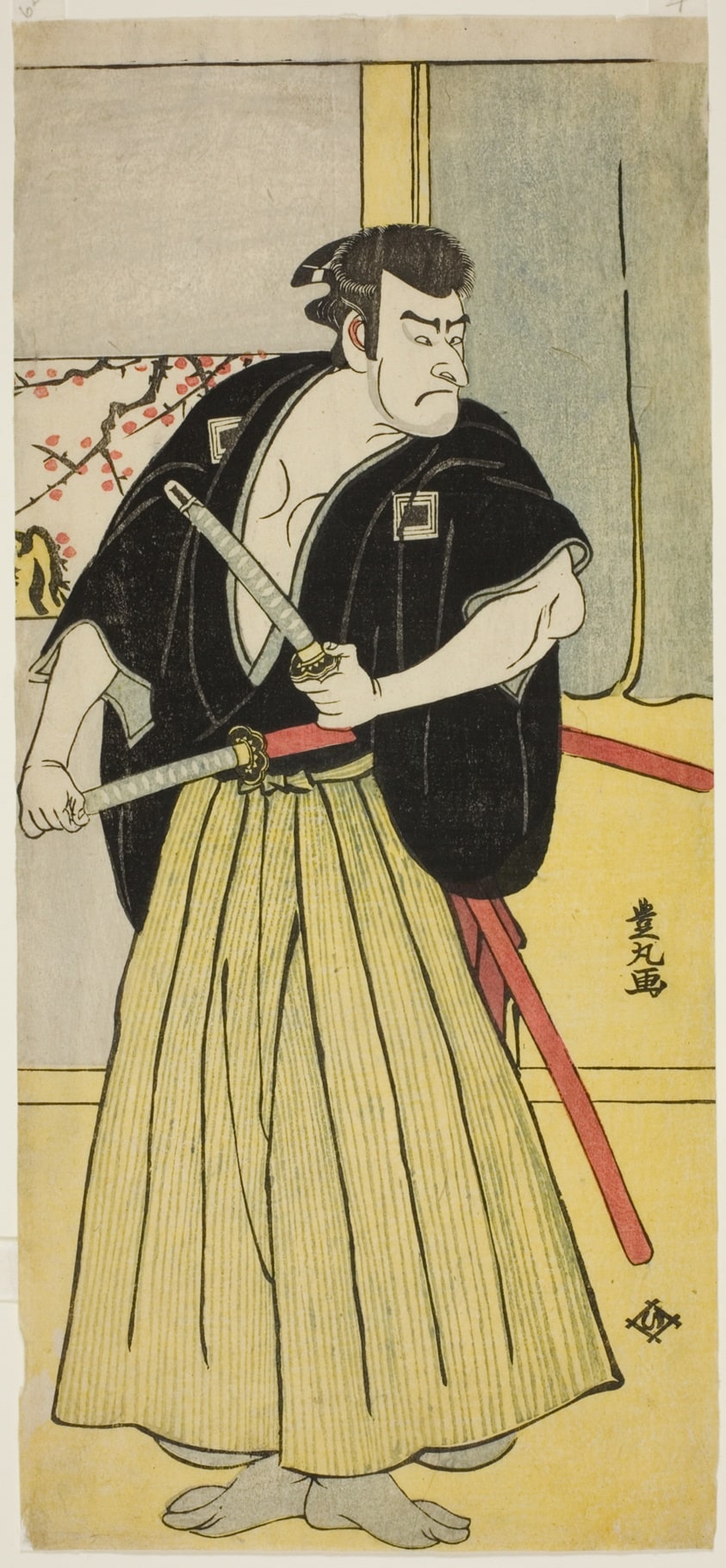 Danjuro as a Samurai