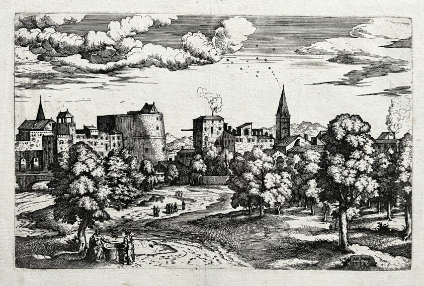 Landscape with Jesus and the Samaritan Woman