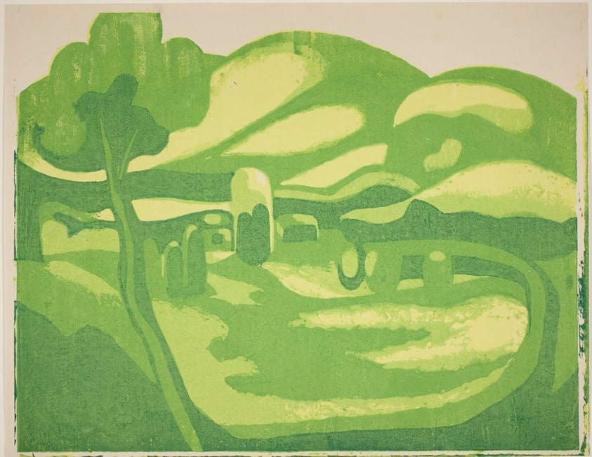 Green and Yellow Landscapes