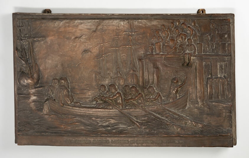 Rev. Richard Mather Landing in Boston, Aug. 17th 1635