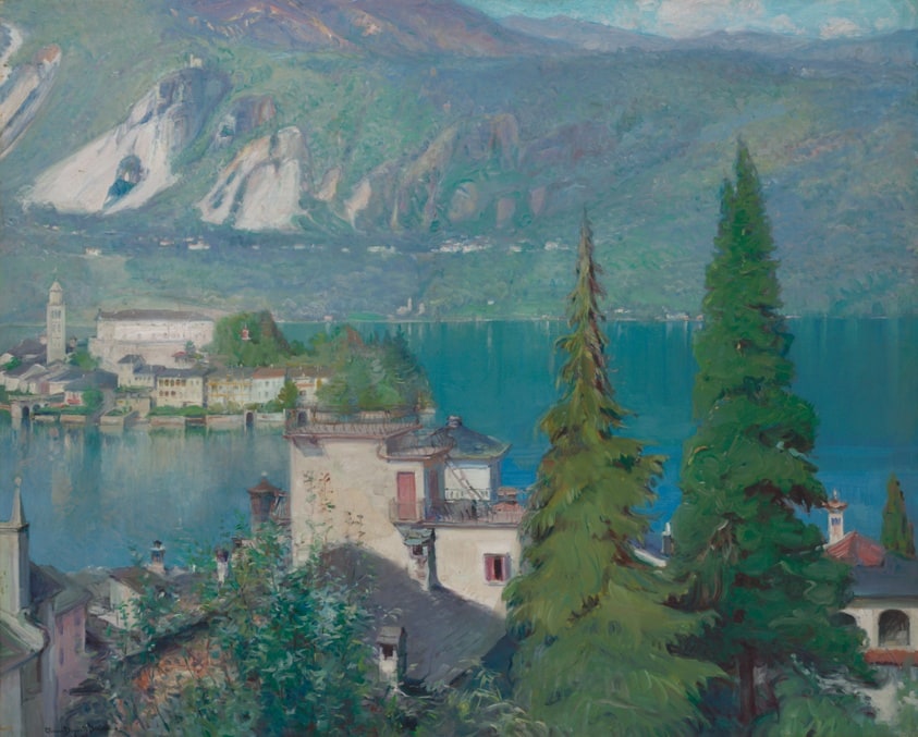 June Morning: Lake Orta