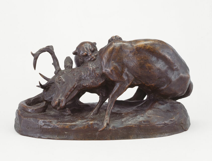 Locked in Death (Deer and Panther)