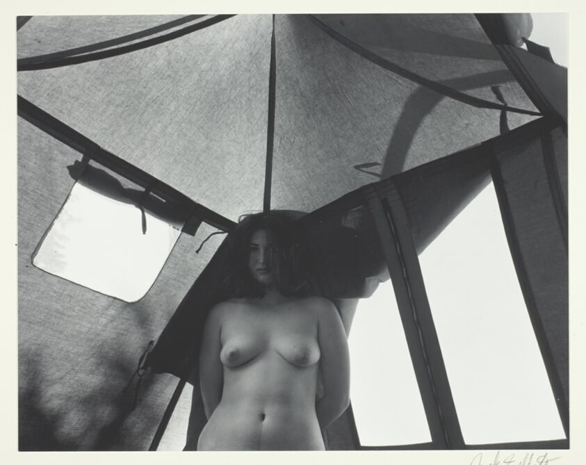 Woman in Tent