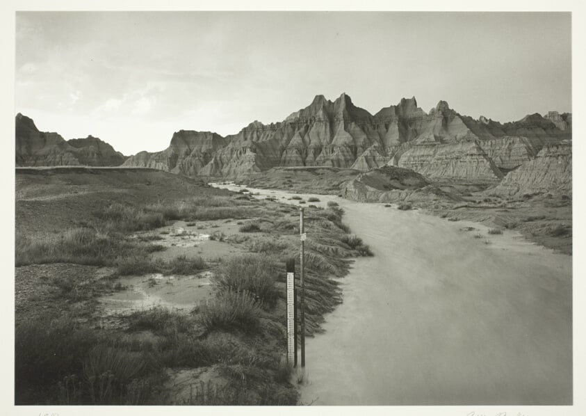 Flash Flood, Badlands, South Dakota