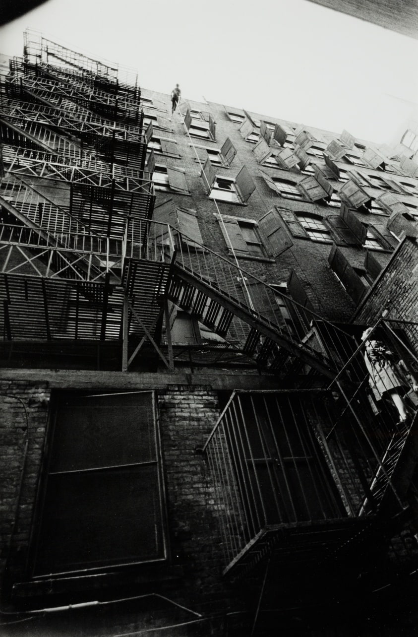 Joseph Schlichter Performing "Man Walking Down the Side of a Building" by Trisha Brown, 80 Wooster St.