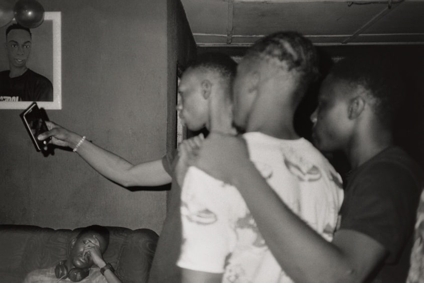 A Selfie with Social Media Influencer James Brown at a Party, from the series "The Royal House of Allure"