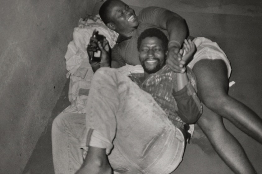 Afternoon Visit, Ola and I Playing Nipple (Photo by Sodiq) from the series The Royal House of Allure