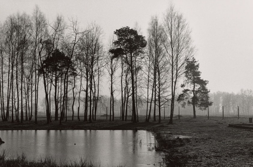 Lake once filled with the ashes of the cremated, KZ2, Auschwitz
