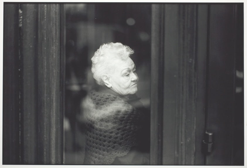 Woman in Entrance to Carson's, Chicago