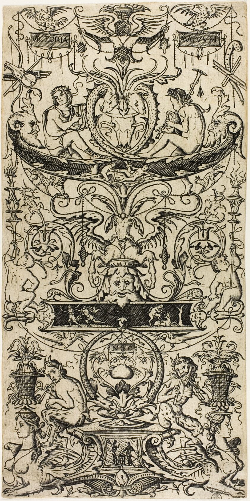 Ornamental Panel: Victoria Augusta