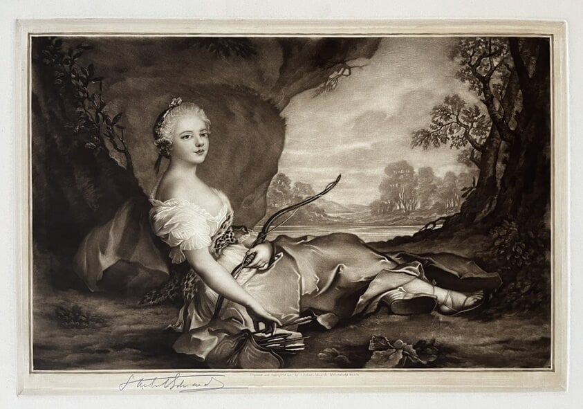 Adelaide as Diana