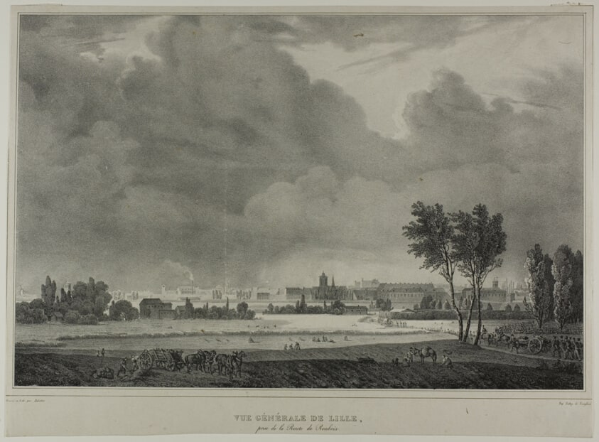 General View of Lille, taken from the Roubaix Road