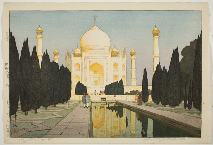[Garden of] Taj Mahal, No. 1 (Taji Maharu no niwa, dai ichi)