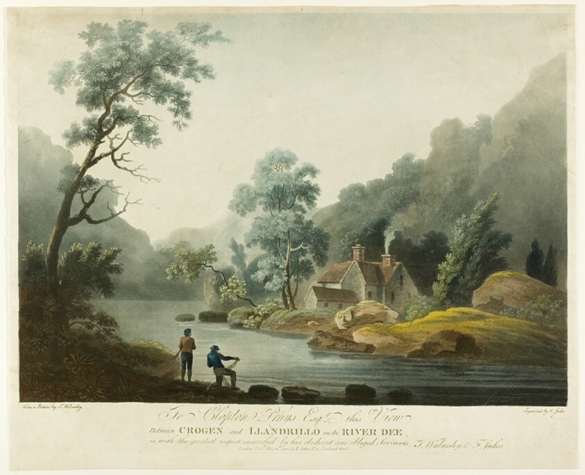 Between Crogen & Llandrillo on the R. Dee