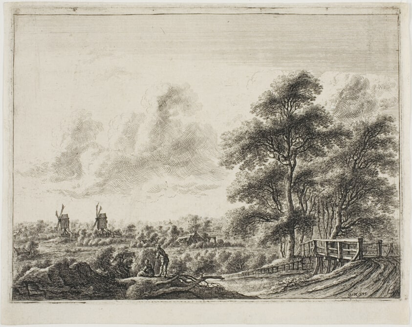 Landscape with Little Bridge