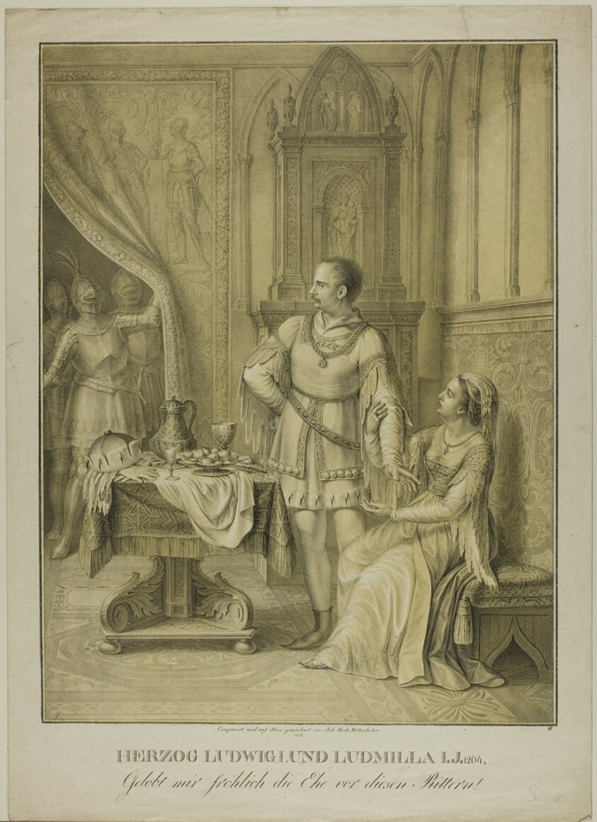 Herzog Ludwig I and Ludmilla