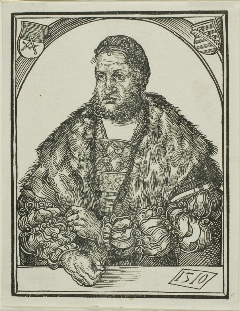 Elector Frederick III of Saxony, from Speculum intellectuale felicitatis humane