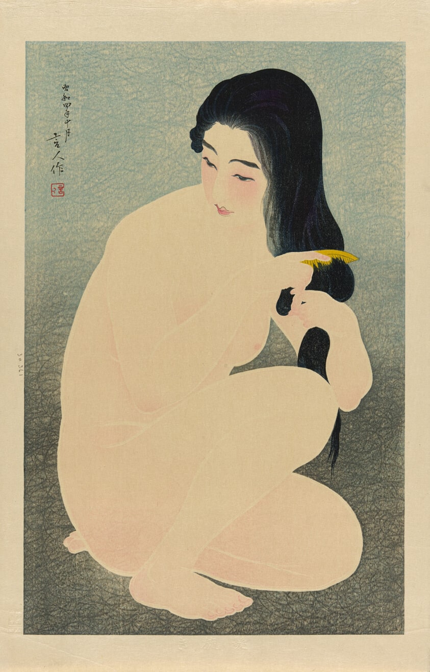 Combing Hair (Kamisuki)